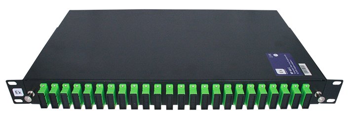 BF 48 C · Bandeja telesc. 24p con SC/APC duplex incl.