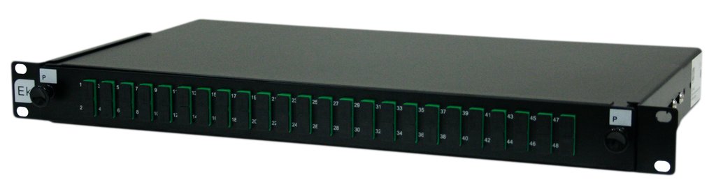 BF 48 E · Bandeja telesc. 48p con SC/APC sin aletas