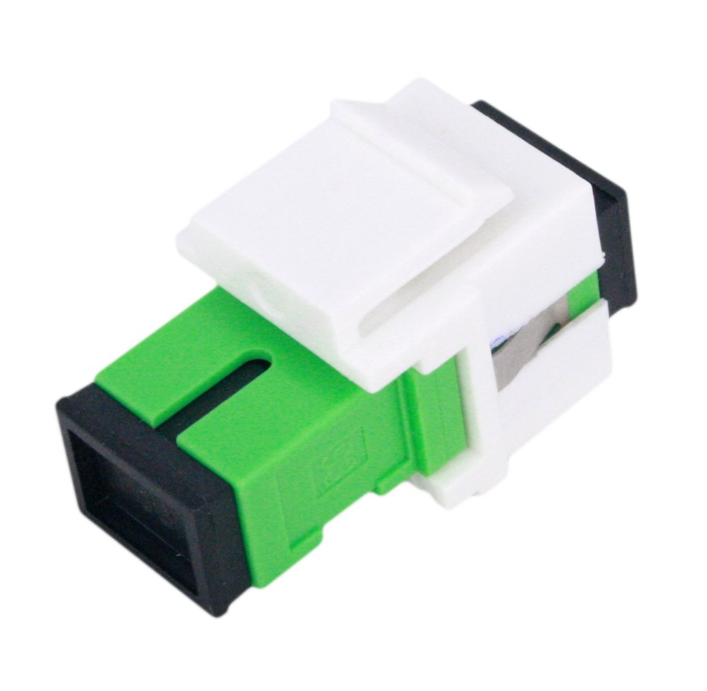 51510 · Adaptador SC/APC montado en adaptador para patch panel de datos