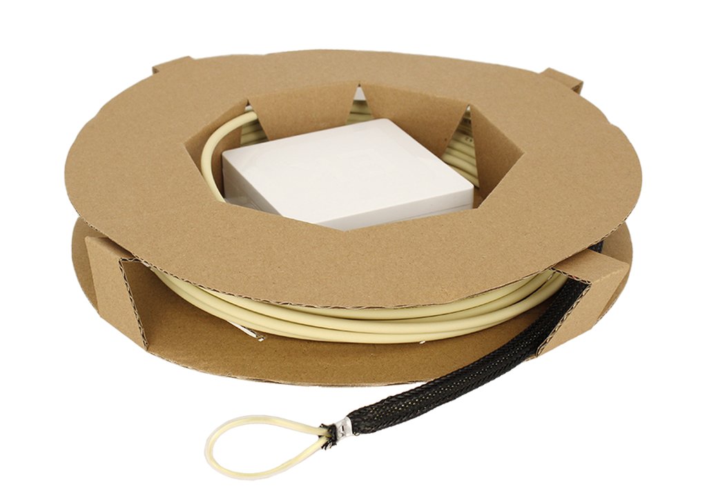 PFR 15DT · PAU fibra. 2 x SC/APC antipolvo y pigtail 15m Dca