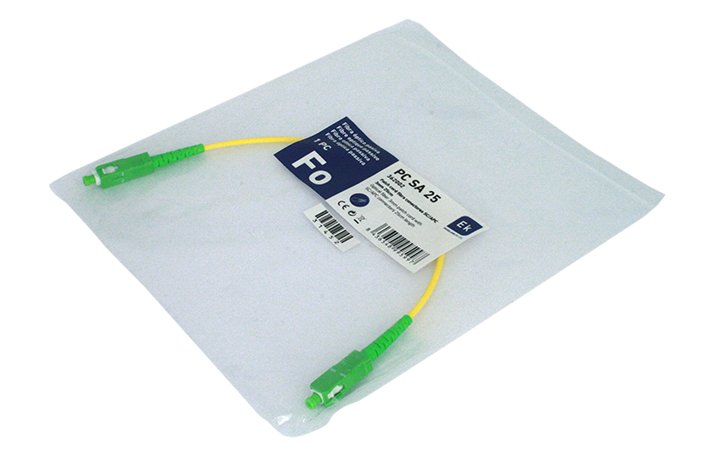 PC SA 25 · Patch cord fibra con conect. SC/APC. 25cm