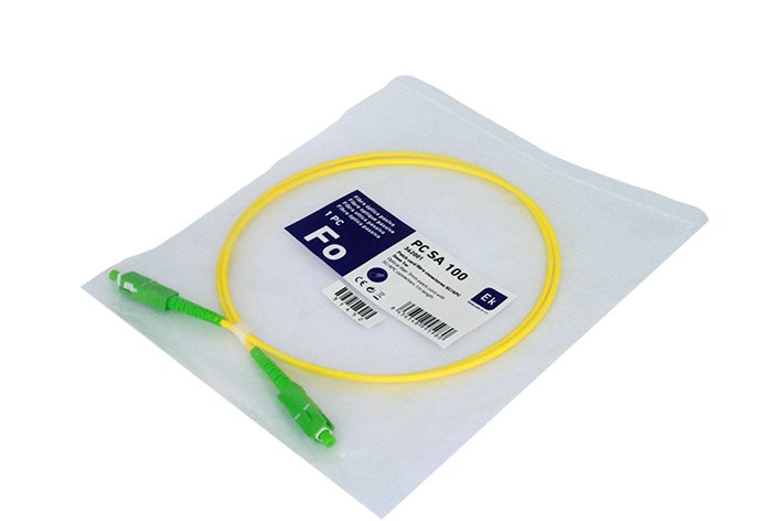 PC SA 100 · Patch cord fibra con conect. SC/APC. 1m