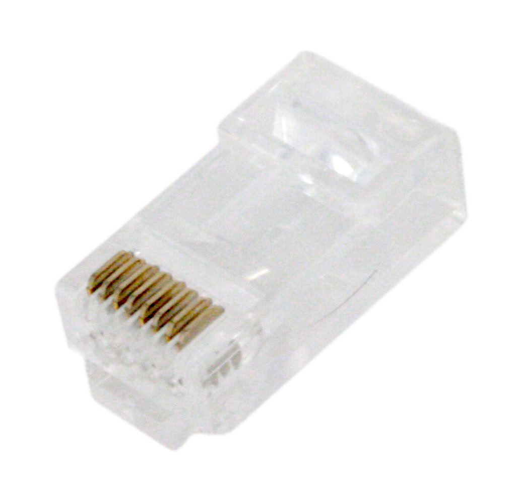 RJ 45U C6A · Conector macho RJ45 Cat6A UTP rápido