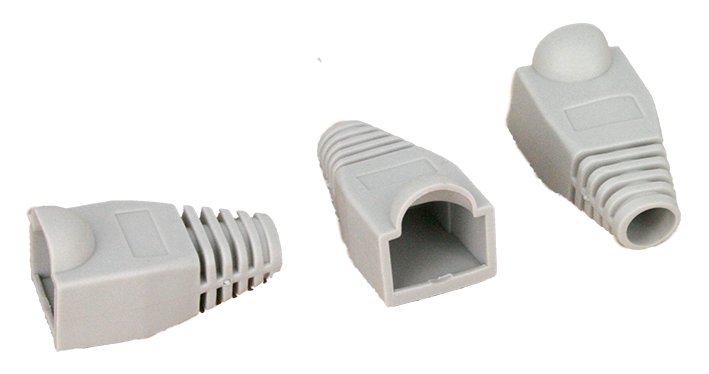 C RJ45 · Capuchón conector RJ45 blanco