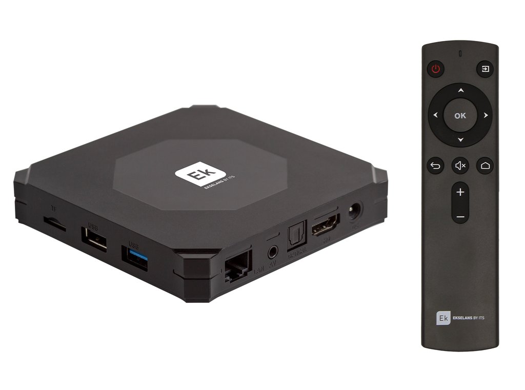 EK PLAYER · Receptor usuario para canales IP