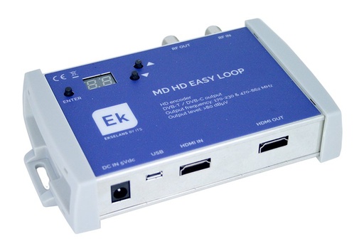 [122011] MD HD EASY LOOP · Modulador digital HD COFDM + loop HDMI + mix TER