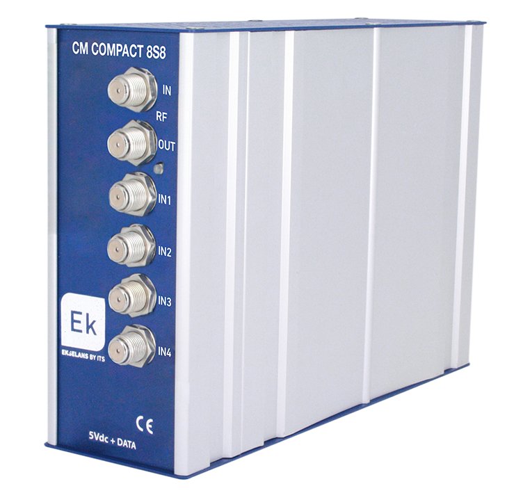 CM COMPACT 8S8 · Transmodulador compacto 4 IN / 8 tuners / 8 out