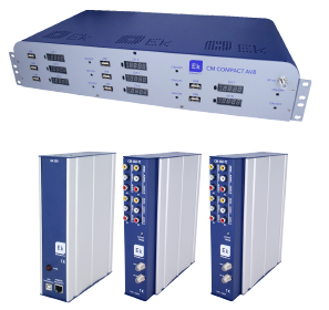 [085005] KIT CM COMPACT AV 8 · Kit de conversión de 8 programas DVB-T/DVB-T2 -a COFDM SD