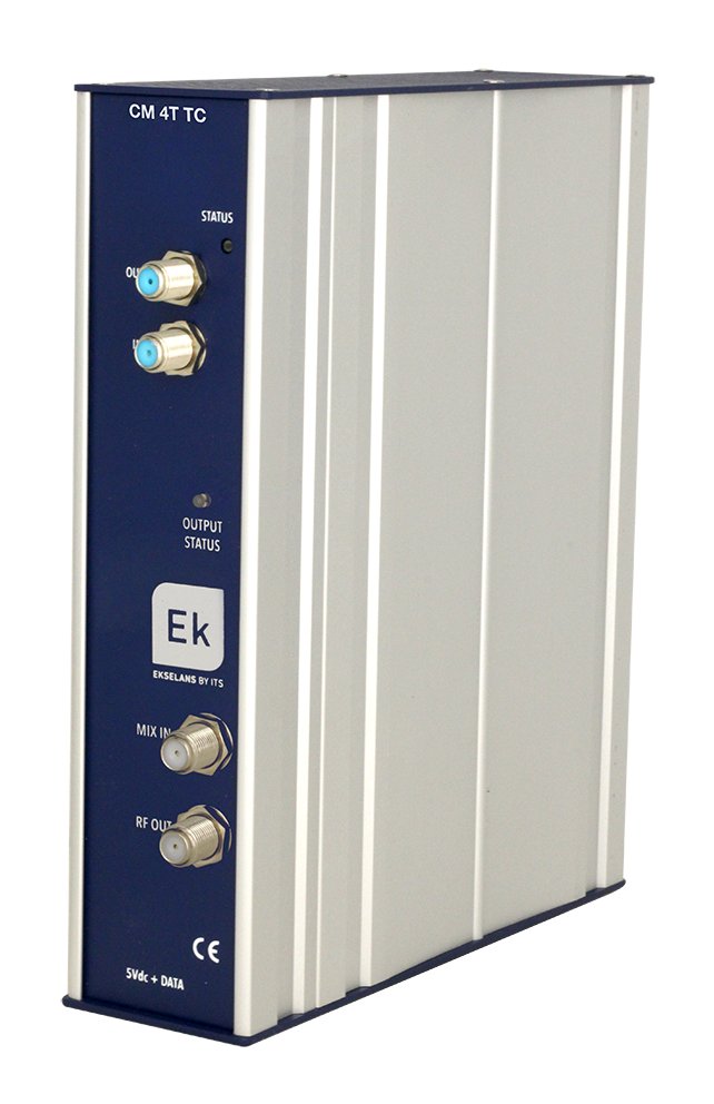 CM 4T-TC · Transmodulador 4 tuners T/T2/C. 4xCOFDM/QAM flex