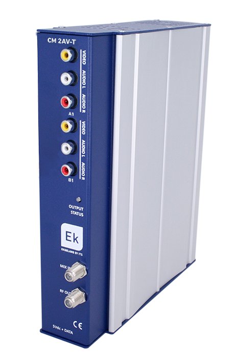 CM 2AV-T · Modulador TWIN CVBS. 1x COFDM