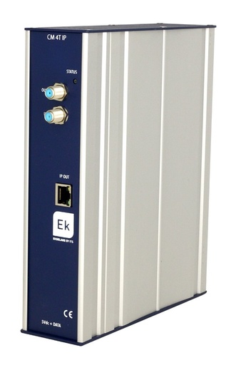 [082260] CM 4T-IP · Transmodulador 4 tuners T/T2/C. Salida IP