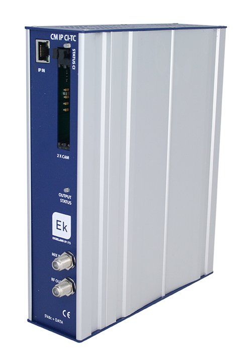 CM IP CI-TC · Entrada IP + 2CI - OUT 4xCOFDM/QAM