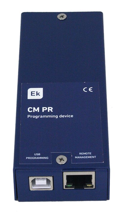 CM PR · Unidad externa de programación cabecera CM