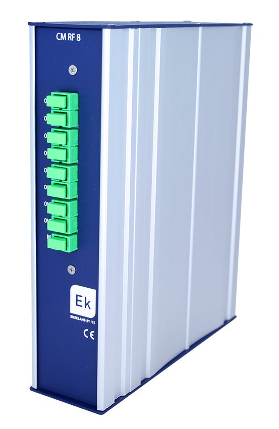 CM RF 8 · Splitter óptico 8 salidas CM