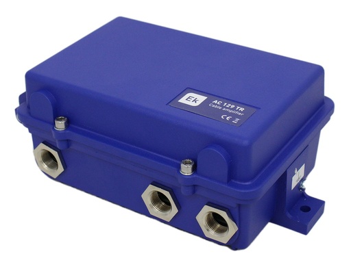 [102007] AC 129 TR · Amplif. troncal telealimentado con C.R. 39dB/129dBμV Alim. Vac. PG11.