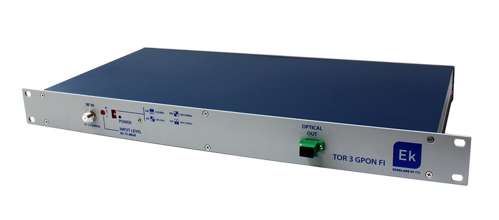 TOR 3 GPON FI · Transmisor óptico 1550nm overlay TER+SAT