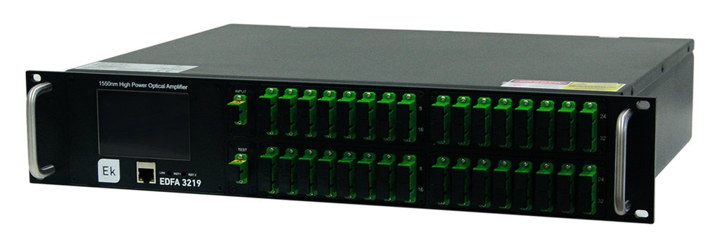 EDFA 3219 · EDFA 32 vías + multiplexor. 37dBm