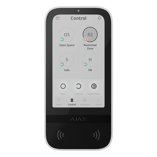 [AJ-KEYPADTOUCHSCREEN-G3-W] Teclado con pantalla táctil y RFID AJAX - AJ-KEYPADTOUCHSCREEN-G3-W