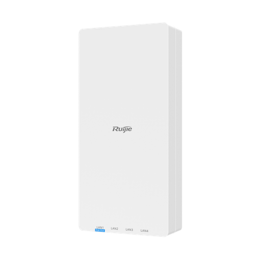 [RG-APF1260(MG-P)] Punto de acceso Wi-Fi 6 AX3000 de alto rendimiento - Triple-Play: Wi-Fi, IPTV y servicios telefónicos - Convierte teléfonos analógicos en teléfonos IP - Puerto óptico SC de 2.5 Gbps y 4 puertos RJ45 - - RG-APF1260(MG-P)