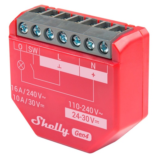 [SH-1PM-GEN4] Shelly 1PM Gen4 - Controlador Inteligente