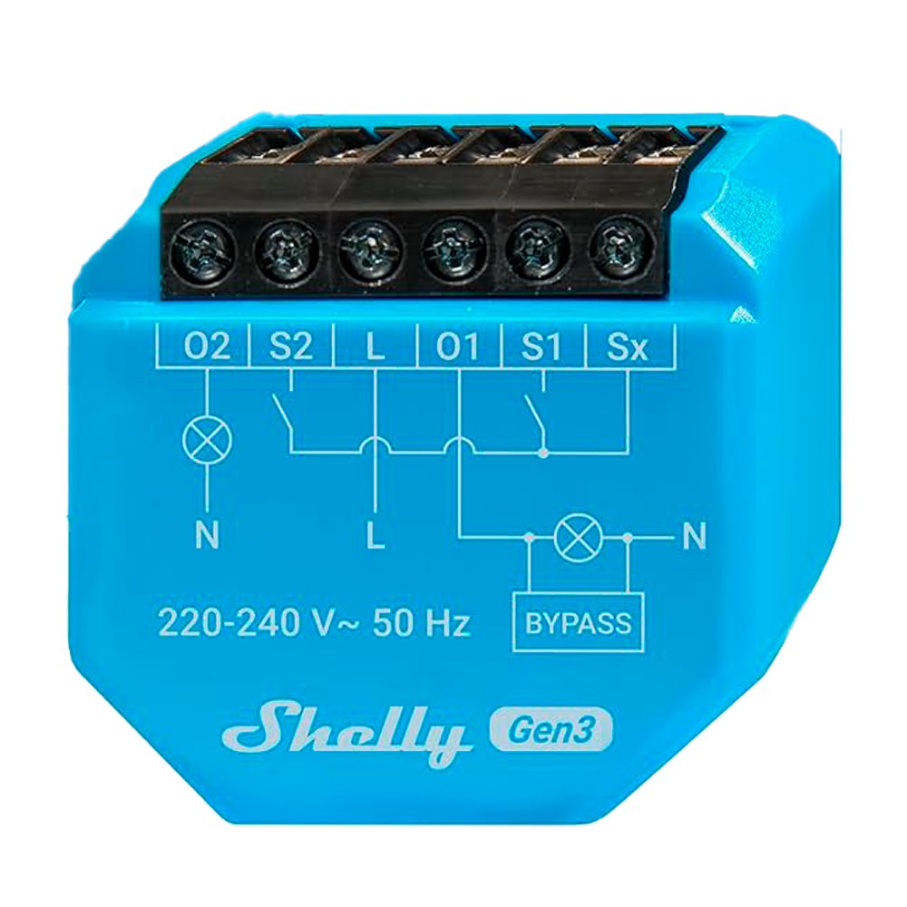 Relé Shelly 2L Gen3 - Controlador Inteligente