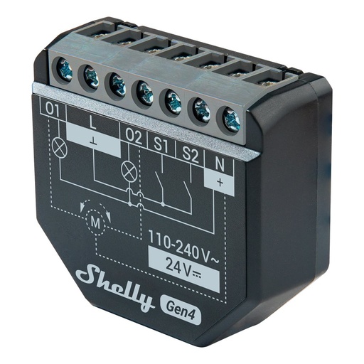 [SH-2PM-GEN4] Relé Shelly 2PM Gen4 - Controlador de persianas / toldos