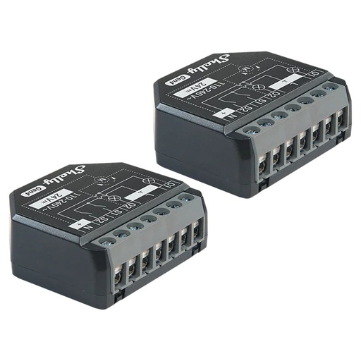 [SH-2PM-GEN4-2PC] Relé Shelly 2PM Gen4 (Pack 2) - Controlador de persianas / toldos