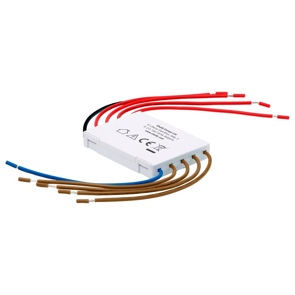 Shelly 4- Channel Decoupler 230V - Aísla señales de entrada de diferentes fases