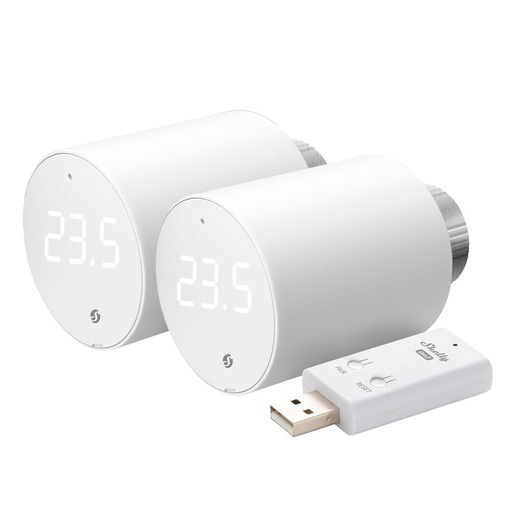 [SH-BLU-TRVX2-SH-BLU-GATEWAY-GEN3] Shelly BLU TRV x2 + Shelly Blu Gateway Gen3