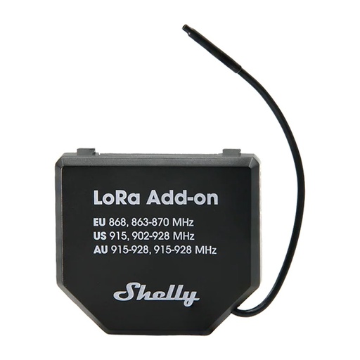 [SH-LORA-ADDON] Shelly LoRa Add-on - Conectividad LoRaWAN para distancias extremas