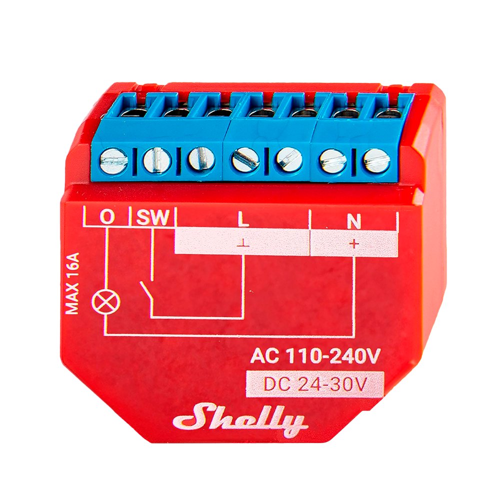 Relé Shelly Plus 1PM - Controlador Inteligente