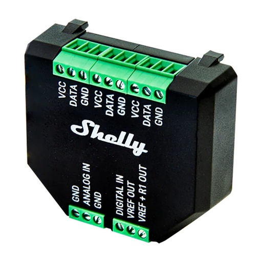[SH-PLUS-ADDON] Shelly Plus AddOn - Conecta hasta 5 sensores de temperatura DS18B20