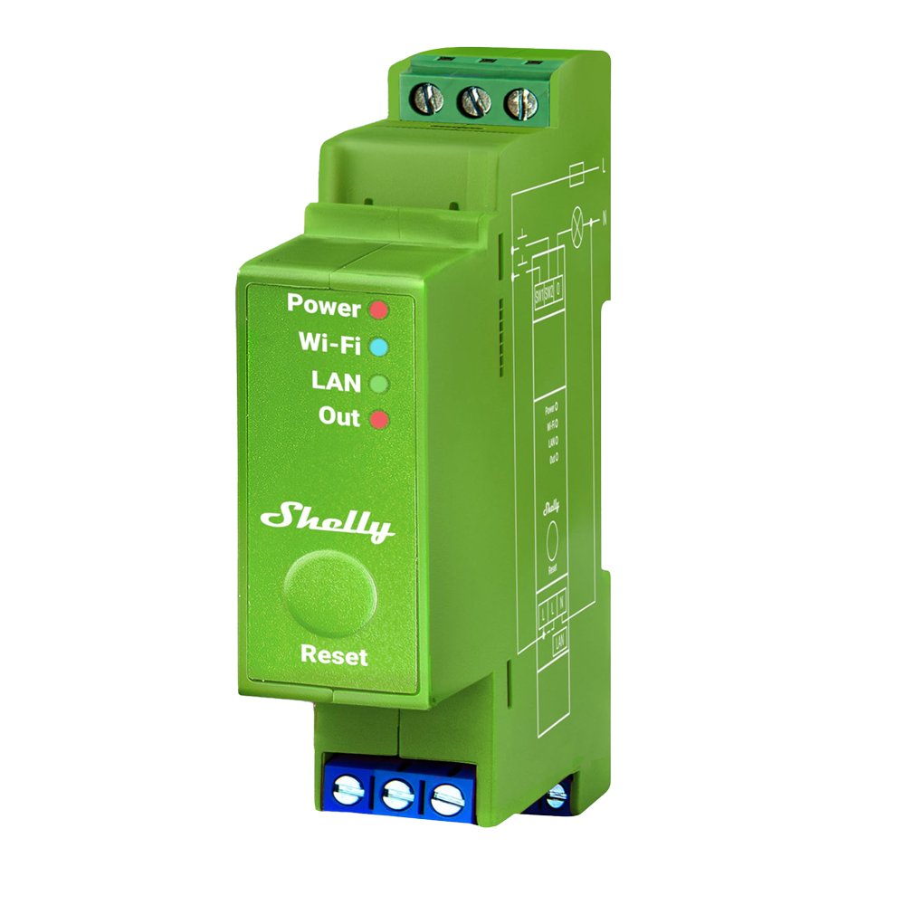 Shelly Pro Dimmer 1PM - Atenuación (Dimming) / Carril DIN