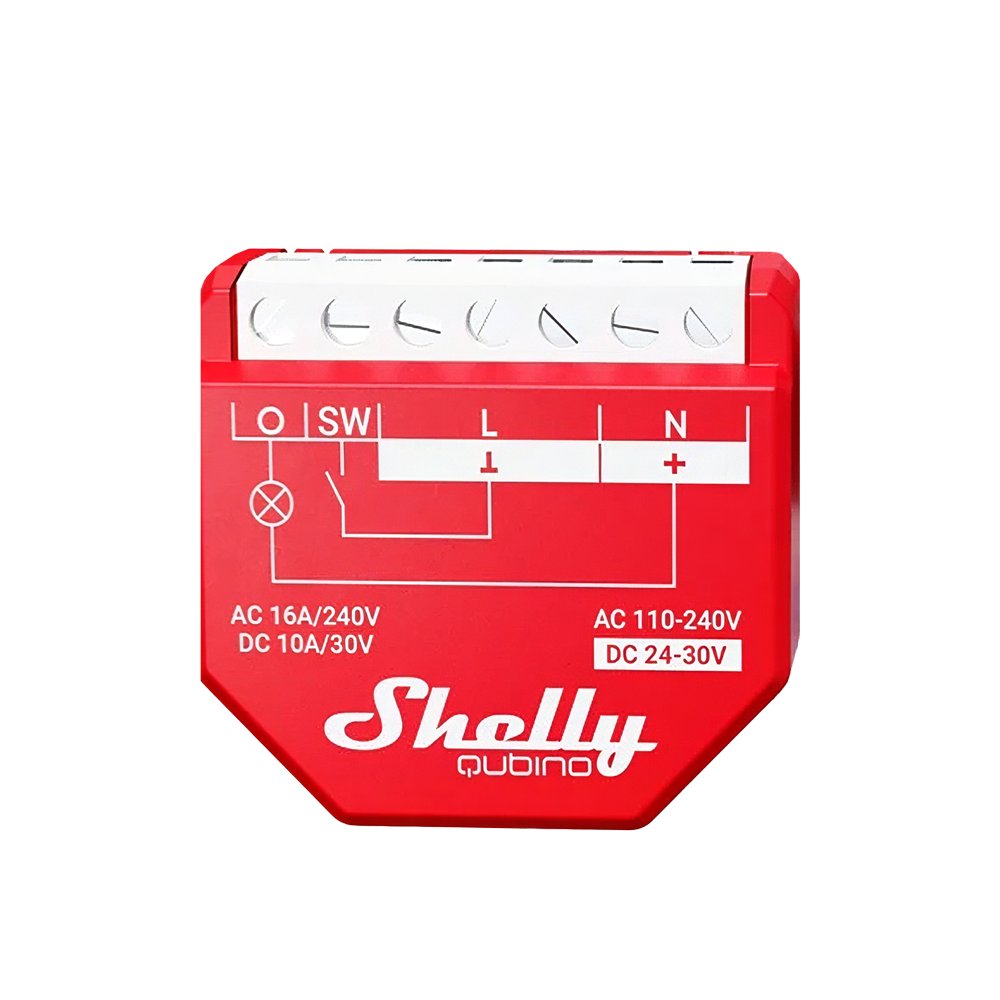 Relé Shelly Wave 1PM - Controlador Inteligente