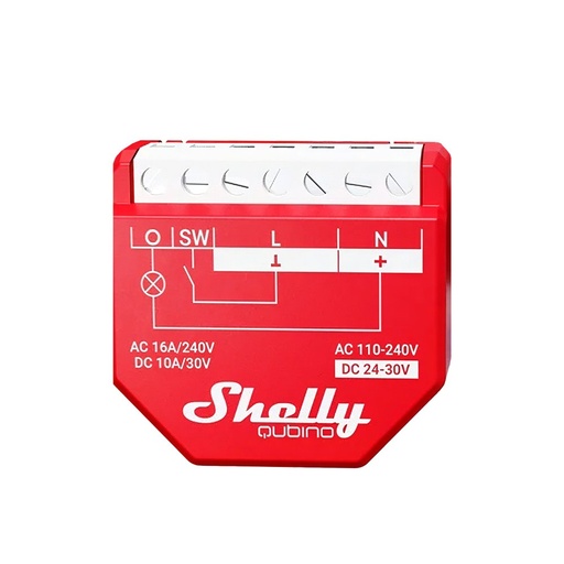 [SH-SL-WAVE-1PM] Relé Shelly Wave 1PM - Controlador Inteligente