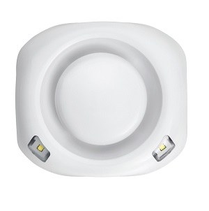 [MAD-565-I-W] MAD-565-I-W - Sirena de pared analógica y flash de color blanco con aislador incorporado