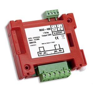 [MAD-481] MAD-481 - Módulo analógico de 1 salida de relé libre de tensión de 240 Vac y 5A