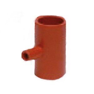SAD-BC25/10-RF - Bifurcación capilar para 10 mm RF. para tubo 25 mm