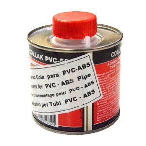 SAD-COLA - Cola adhesiva para tubería (bote de 1/2 Kg con pincel aplicador)
