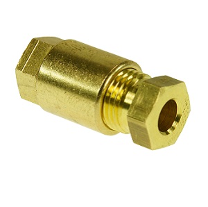 SJ 5/4 St - Unión recta de acero inoxidable para tubo sensor TU 5/4 St