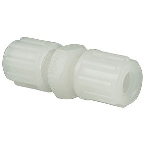 SJ 6/4 PVDF - Unión de PVDF (fluoruro de polivinilideno) para tubo sensor TU 6/4 PTFE