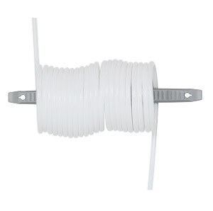 SC 6/4 PTFE 5 Set - Bobina de tubo sensor de teflón 6 /4 PTFE de 5 m de longitud con clip