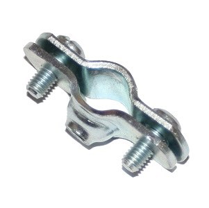 PC 5/6 StG - Pack de 10 abrazaderas de acero para sujeción de tubo de 5 mm de diámetro