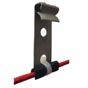SGNL-J-CLIP - Pack de 100 clips de fijación tipo J, en acero cincado para fácil instalación