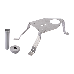 DCON-UG-MB-75 - Soporte de cámara DCON-UG7 para conducto cilíndrico o conductos aislados
