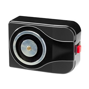[RED-1804] RED-1804 - Retenedor electromagnético para montaje en superficie con pulsador de desbloqueo