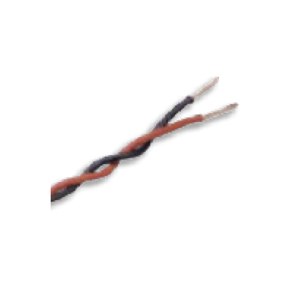 CBD-K2 - Cable rojo/negro de 2 x 1,5 mm²