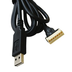 [CCC-100] CCC-100 - Cable de configuración USB para la conexión de las centrales convencionales serie