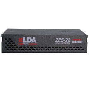 LDAZES22S02 - Conversor de audio analógico - audio digital sobre Ethernet 4 canales. 4 E/S