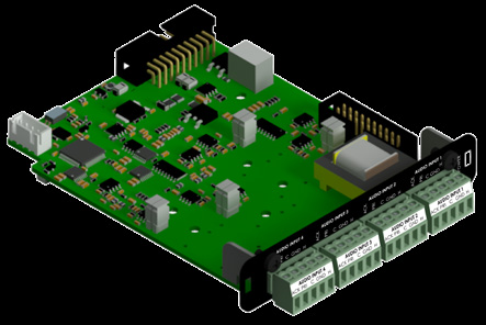 [IF-7P4ETH/0] IF-7P4ETH/0 · Amplificador IP modular con cuatro espacios para módulos de potencia (WD1/WDC)